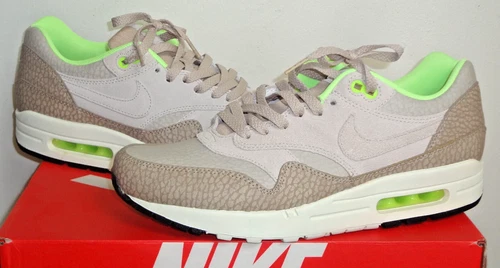 2016 NIKE AIR MAX 1 PREMIUM SAFARI PRM STRING SNEAKERS MEN SZ 9.5 BOX 512033-203