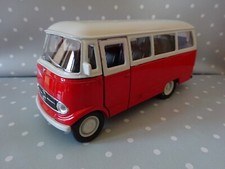Mercedes Benz L319 rot Transporter Oldtimer Modelauto ca.11cm *NEU*
