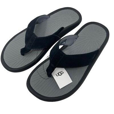 UGG Brookside II N7332 Men's Size 11 Flip Flop Sandals shoes slip