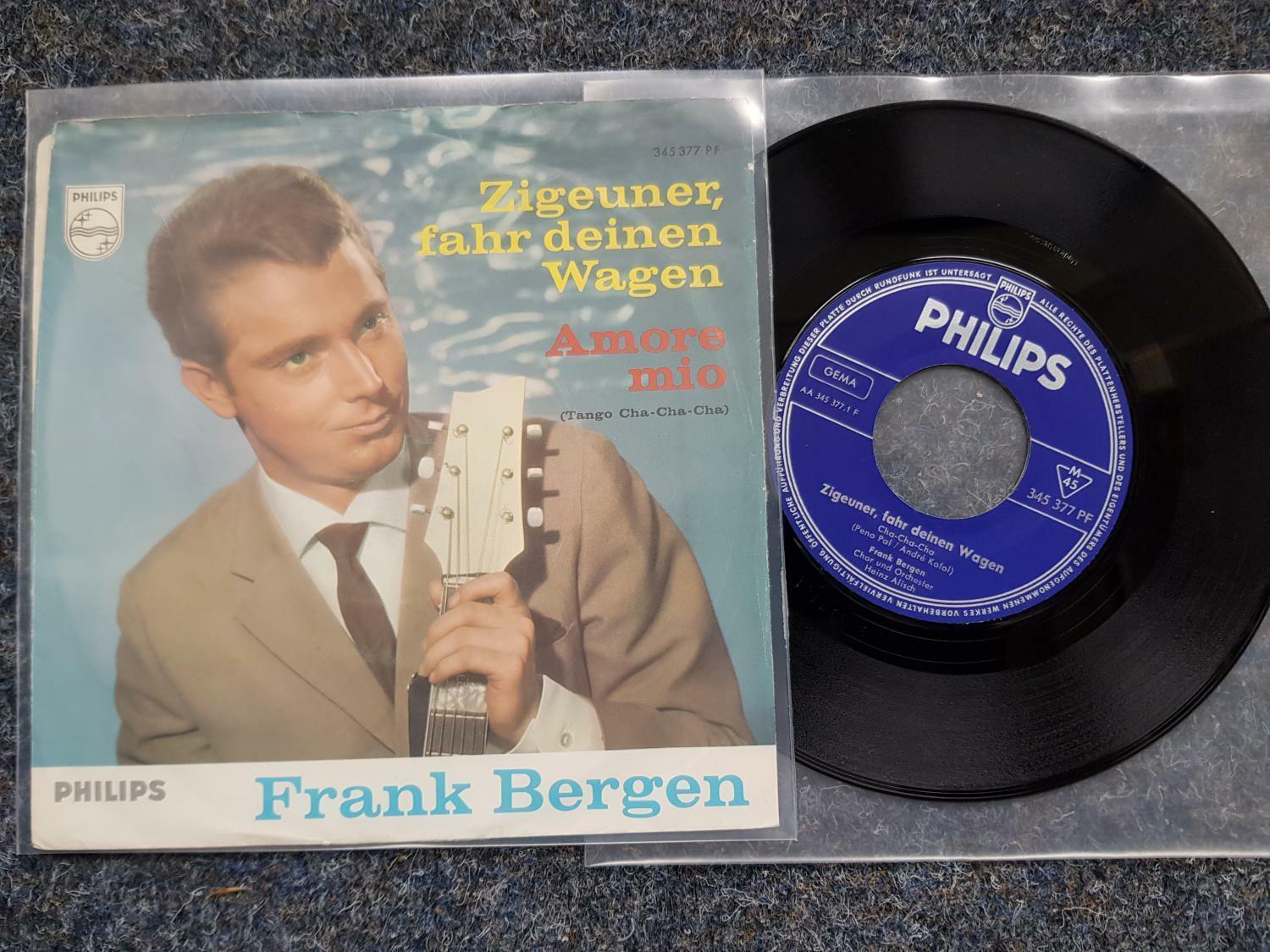 7"" Single Vinyl Frank Bergen - Zigeuner, fahr deinen Wagen