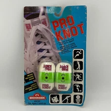 Vintage Pro Knot Shoelace Adjuster Brookside NOS NIP Shoe Laces Accessory