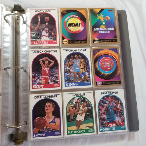 Basketball Card Lot Full Album Hundreds New Vintage in Plastic sheet Protectors - Picture 10 of 22
