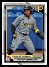 Termarr Johnson 2024 Bowman Prospect ROOKIE #BP-24 Pittsburgh Pirates RC CARD