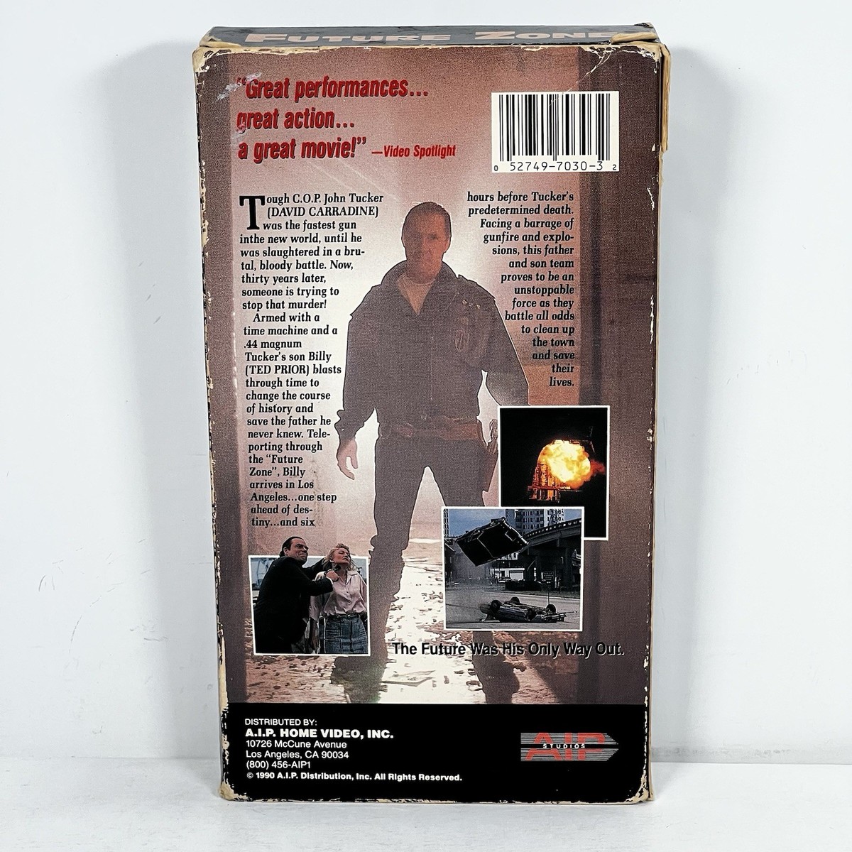 Future Zone VHS David Carradine 52749703032| eBay