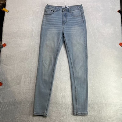 Refuge Denim RIO Skinny Jeans Women's 05 Blue Pockets Classic Zip Fly - 27X28