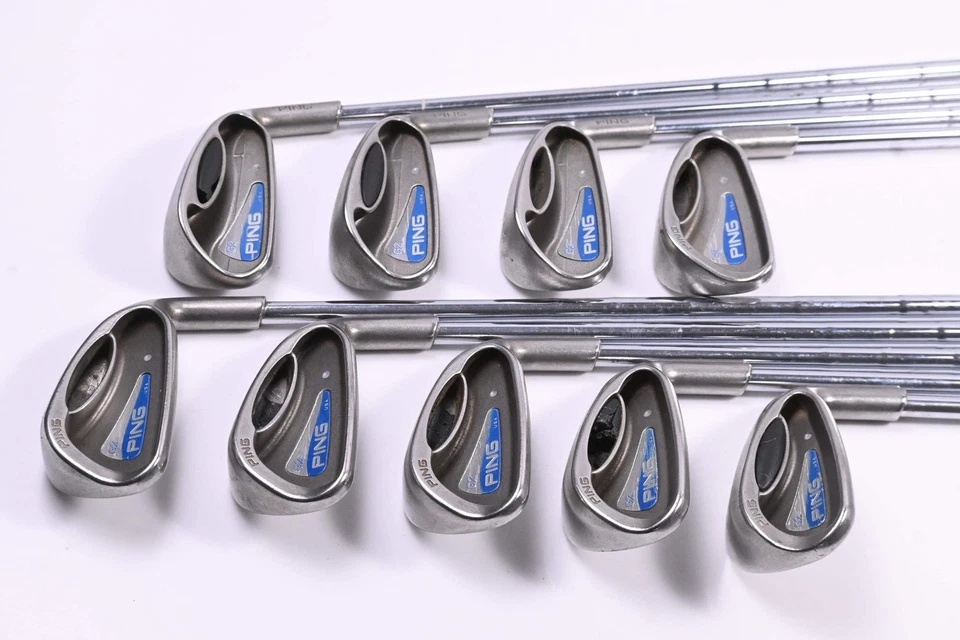 Ping G2 Irons / 3-PW+SW / Silver Dot / Regular Flex Ping Shafts - Image 2 of 4