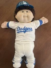 Vintage Cabbage Patch Kids Los Angeles Dodgers MLB Doll Coleco Taiwan Rare