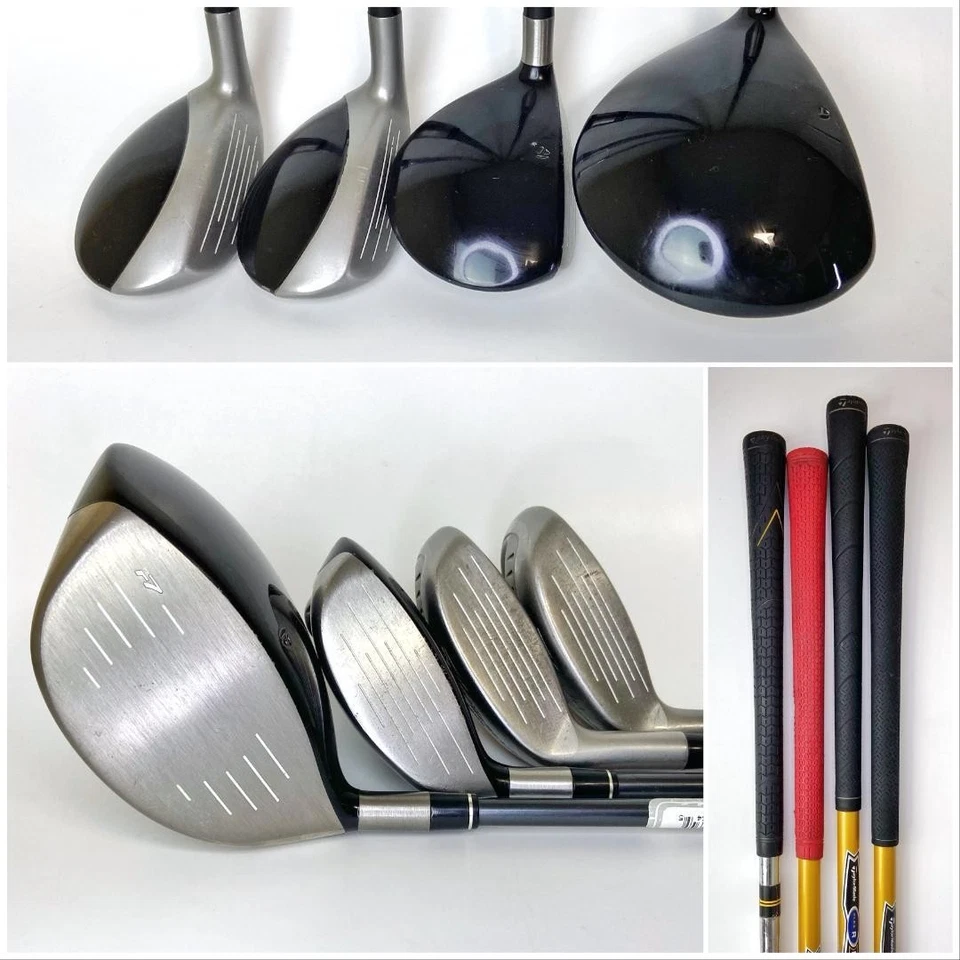 Taylormade Club 1W 3W 3H 4H 5-9i Pw 52 55 PT 13pc Graphite&Steel Stiff&Regular - Image 3 of 4