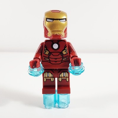 Lego Iron Man Minifigure Mark 7 Armor Marvel Super Heroes 6869 sh0036