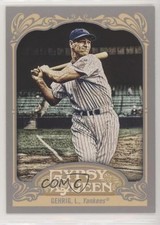 2012 Topps Gypsy Queen Image Variation Lou Gehrig (Pinstripes) #236 HOF 4m3