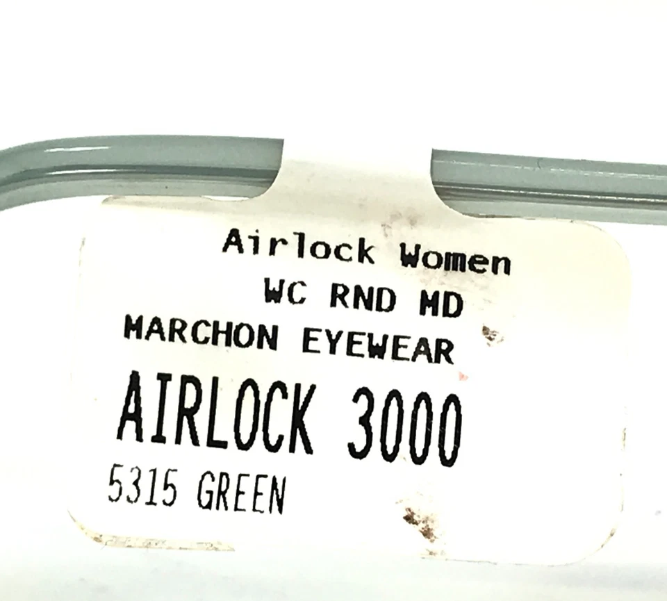 Monturas de gafas Airlock 3000 300 verde mar degradado ojo de gato borde completo 53-15-140 Foto 4 de 4