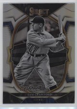 2023 Panini Select Concourse Silver Prizm Sam Crawford #75 HOF 1n0