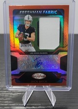 2025 Panini Certified - Freshman Fabric Signatures Jack Bech /249 Orange