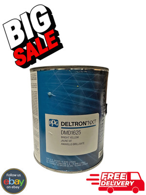 PPG Deltron NXT DMD1625 Bright Yellow Quart Automotive Mixing Toner Paint