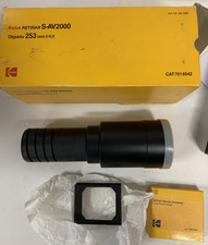 Projector lens for SLIDE KODAK RETINAR  S-AV2000 253mm + original case