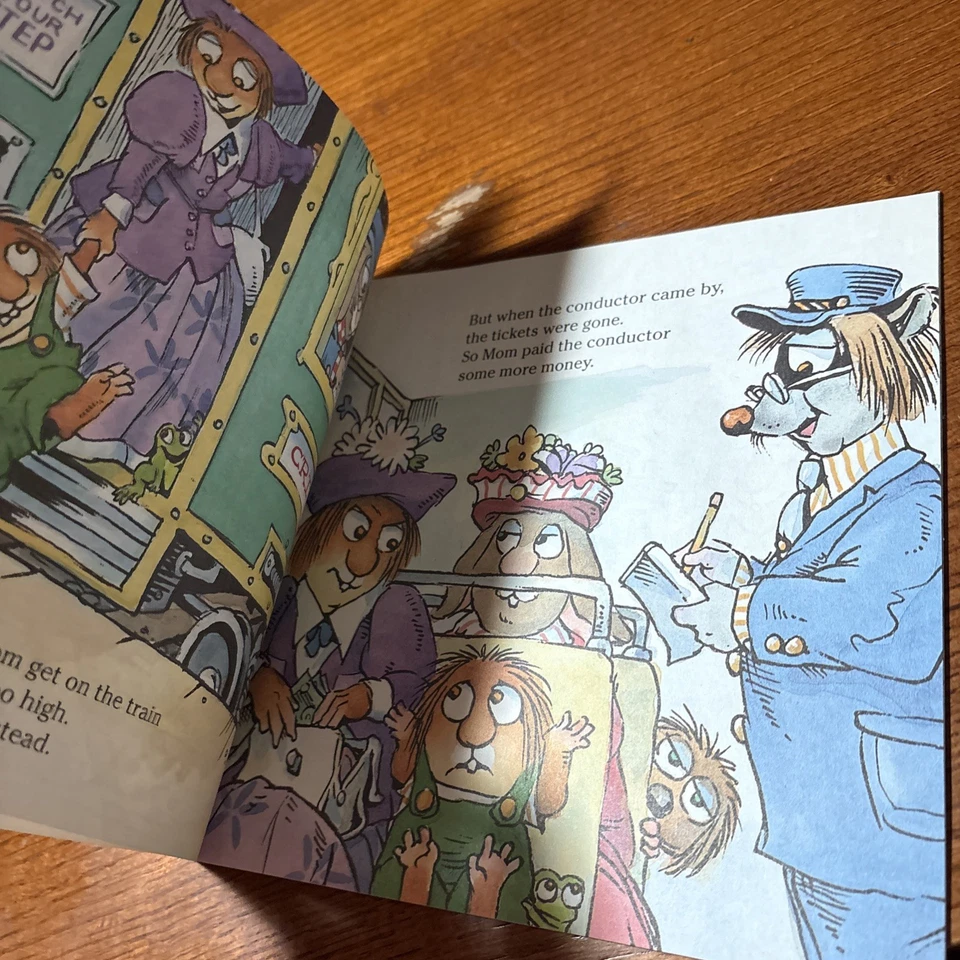 Just Me and My Mom, Signed Paperback Mercer Mayer; Little Critter Golden Books - Image 3 of 3