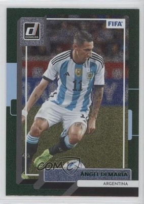2022-23 Panini Donruss Green Angel Di Maria #6 2x9