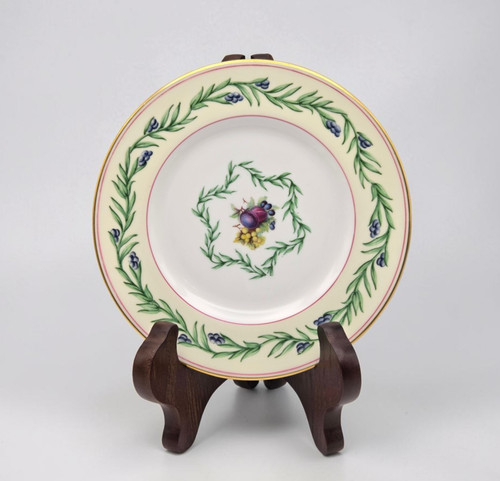 Set Of 7 Royal Worcester Bone China Botanical Athlone Bread Plates 6"