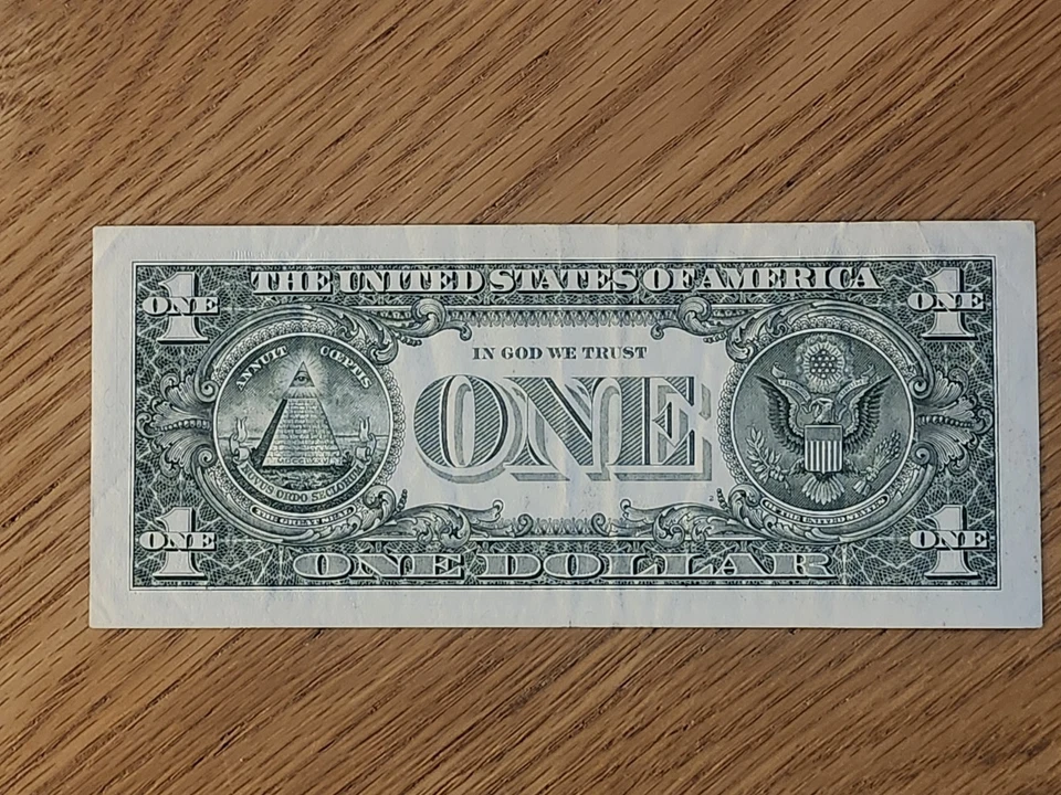 RARE-ERROR DC  2013 B Duplicate $1 Star Note Serial # B 09131140* - Image 2 of 4