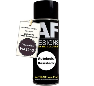 Für Oldsmobile WA326D Dark Mulberry Metallic Spraydose Basislack Sprühdose 400ml