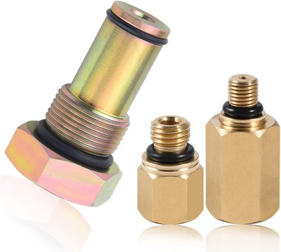 #ad QISF 6.0 High Pressure Oil Pump IPR Valve Air Test Fitting Tool Rail... $22.99