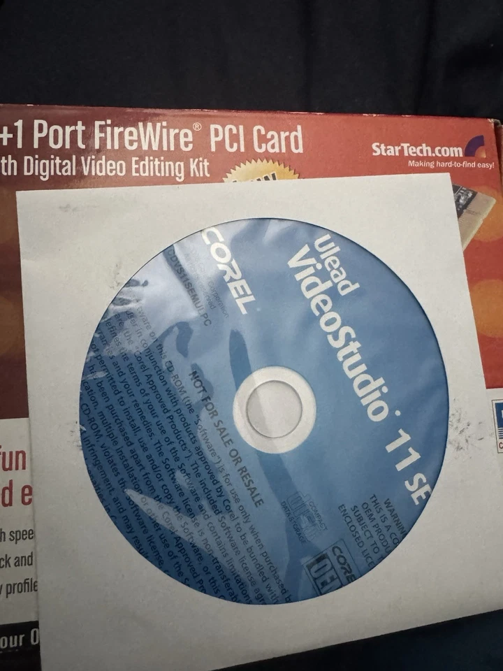 2+1 Port Firewire PCI Card With Digital Video Editing Kit  - Image 3 of 3
