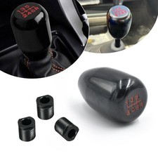 Universal Auto Manuell 6 Gang Schaltknauf Schalthebel Schwarz py