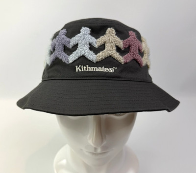 Kith For Roommate Studio Dawson Bucket Hat 'Battleship' - One Size -VG Condition