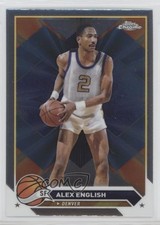 2023-24 Topps Chrome Alex English #26 HOF 0w8