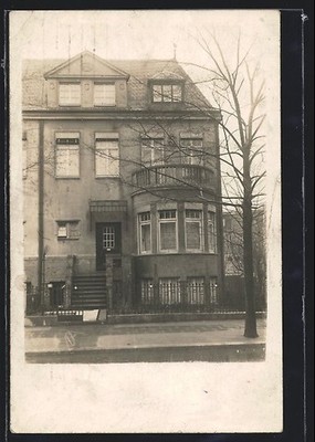 Foto-AK Hamburg-Eppendorf, Haus Geffkenstrasse 6 1914 