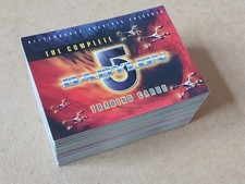 KOMPLETTER SATZ DER KOMPLETTEN BABYLON 5 SAMMELKARTEN