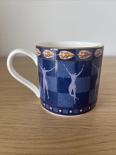 Wedgewood Millennium Experience Bone China Mug, 8 cm Tall, 8 cm Wide.