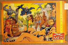 X-Men Time Off Poster #116 Jim Lee 1992 Swimsuit Pool