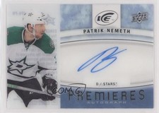 2014-15 Upper Deck Ice Premieres Auto Patrik Nemeth #IPA-PN Auto x6g