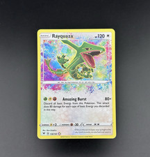 Carta Pokemon TCG Rayquaza Incredibile Rara Holo Foil 138/185 Vivid Voltage 2020
