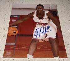 JJ HICKSON SIGNED 8X10 PHOTO NC STATE WOLFPACK BASKETBALL AUTOGRAPH 🏀🐺🏀
