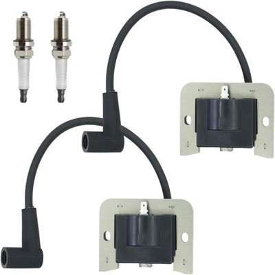 2Pcs Ignition Module 24HP 7000 Series engine w/Spark Plug For Kohler 32-584-06-S