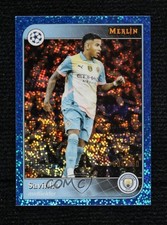 2024 Merlin UEFA Club Competitions Blue Speckle Refractor /150 Savinho #133 03xq