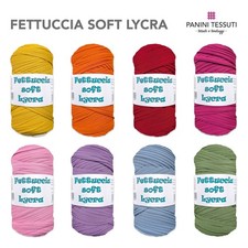 FETTUCCIA Soft Licra, PASSAMANERIA - Borse Handmade Accessori - UNCINETTO Ferri