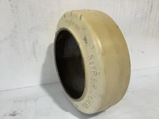 Forklift Tire 16x6x10-1/2 Super Solid Smooth Press On Non Marking