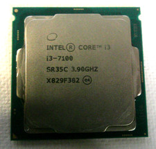 Lote of 4 Intel Core i3-7100 7th Gen 3.90 GHz Desktop CPU Processor SR35C