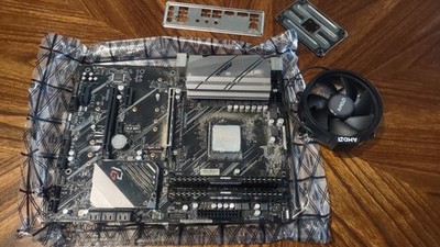 AMD Ryzen 5 3600, ASRock X570 mobo, Corsair Vengeance DDR4 16gb RAM