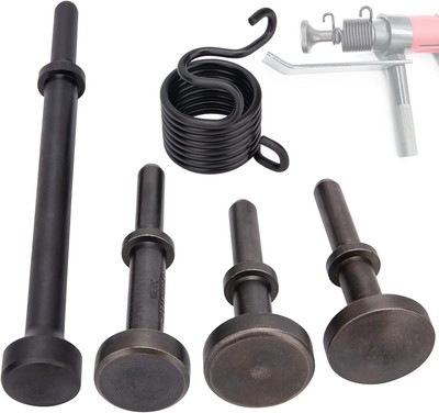Smoothing Air Hammer Bits Set, 5Pcs 5pcs smoothing air hammer bits, Black 