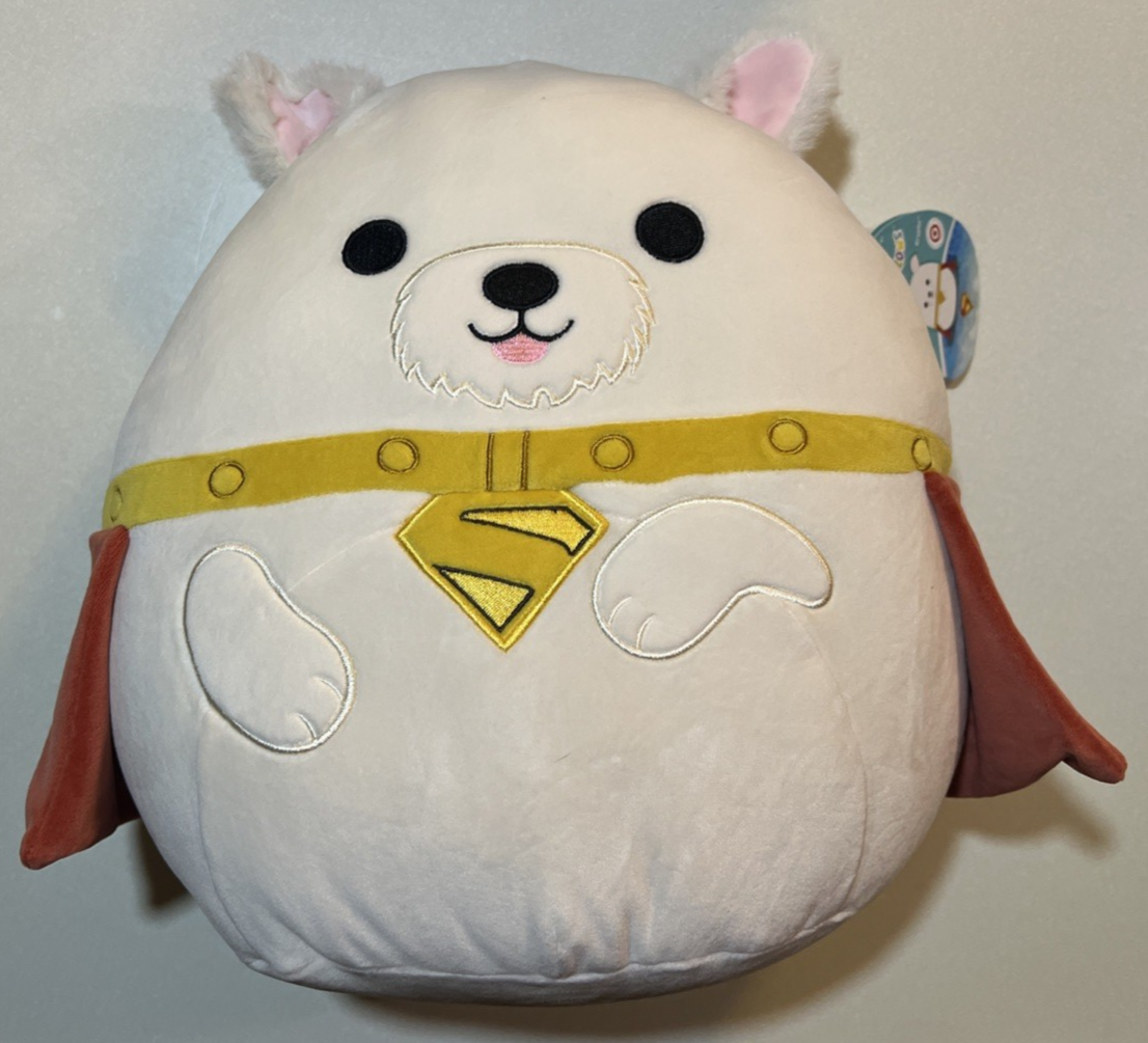 バブルヘッド】サミーソーサ　limited edition NEW 2025 Squishmallows Superman Krypto Super Dog Target Exclusive