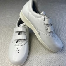 Zapatos para caminar SAS Me Too blancos de 7,5 de ancho para mujer nuevos sin caja