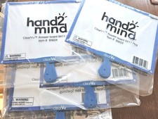 Hand2Mind Clearvu Blank Answer Boards With Blue Handles, Set of 4, New In Box
