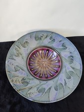 OOAK Mark Matsui LARGE Hand thrown wall art/statement piece/decorative bowl