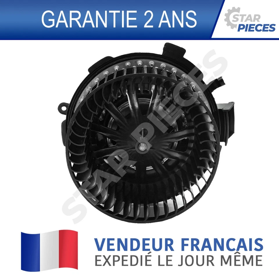 Pulseur d’air habitacle PEUGEOT 206 206+ & 307 |3 & 5 PORTES - SW BREAK - CC - Imagen 2 de 4