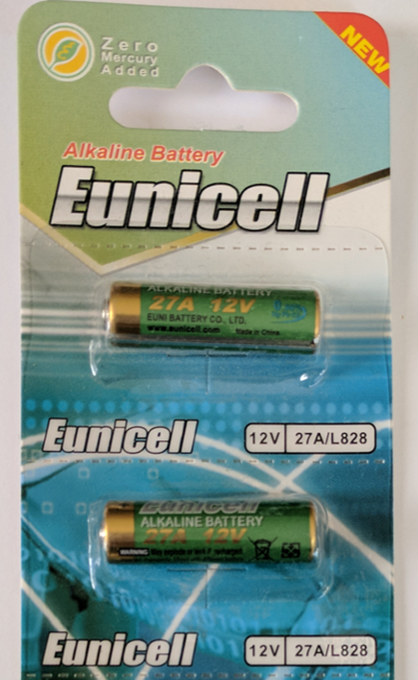 Eunicell 10 Alkaline-Batterien 12V A27 – Für Schlüsselanhänger, Wecker, Klingeln, 26 MAh Kapazität