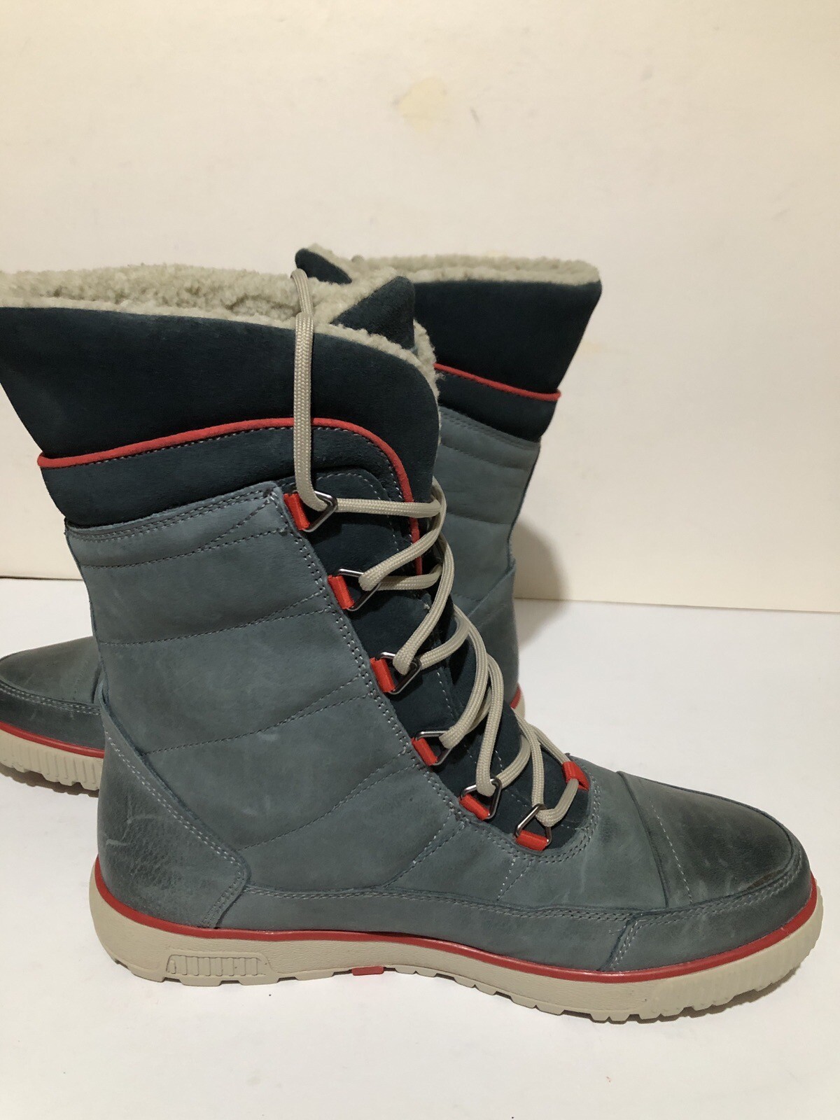 Womens ECCO 'Yakutia' HYDROMAX Waterproof Leather Winter Boots Size